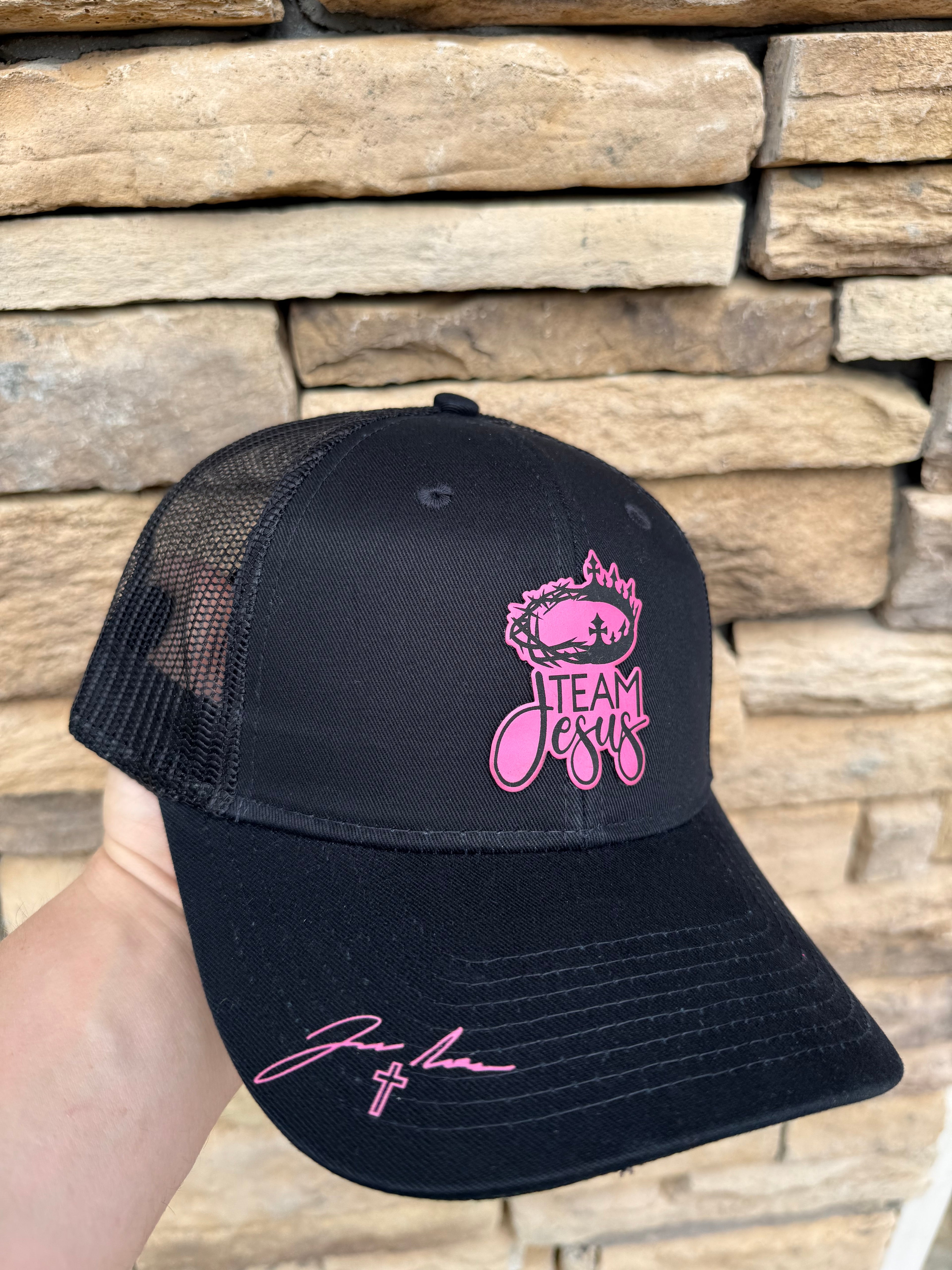 Black Women Team Jesus Hat