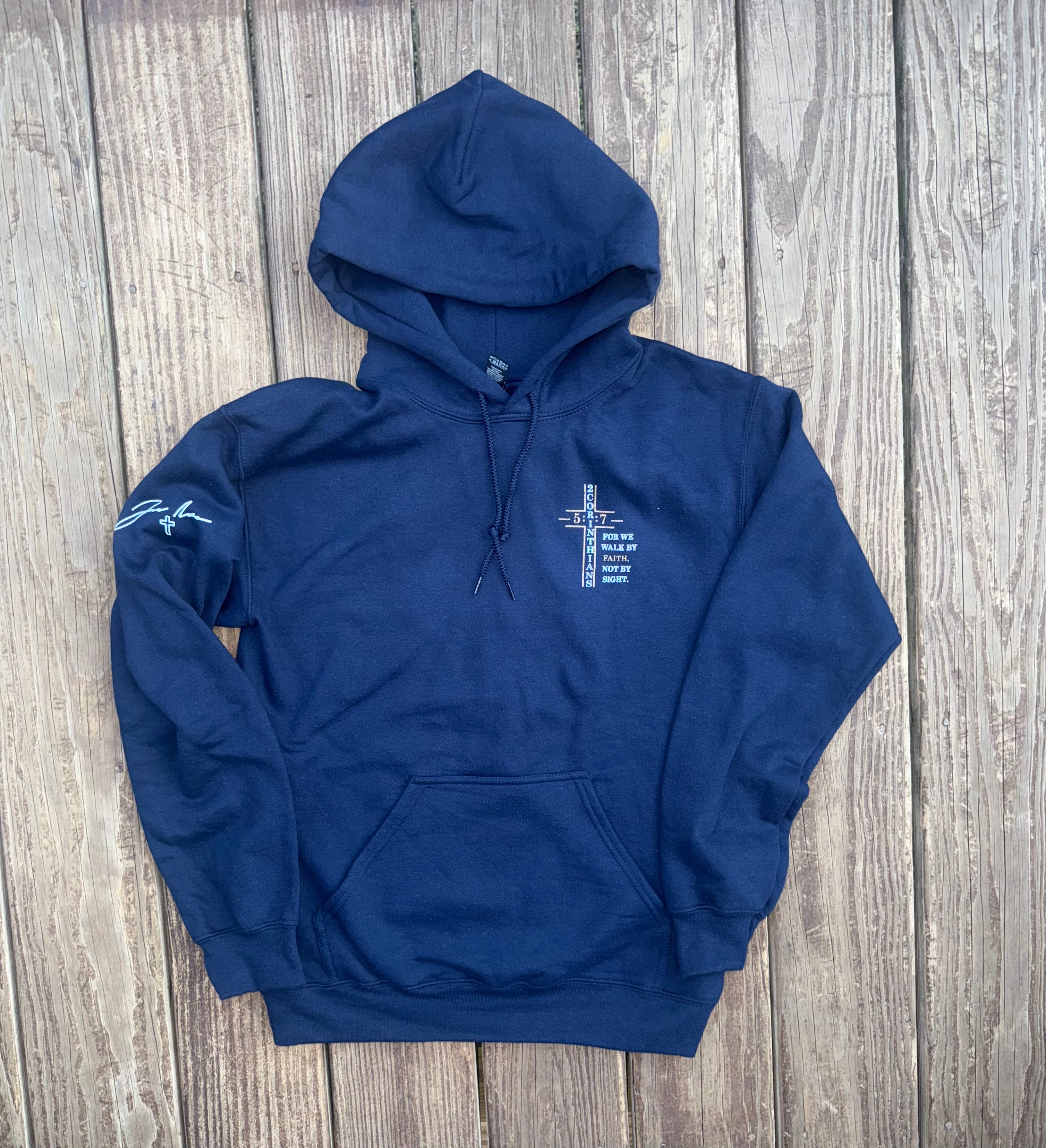 Team Jesus Navy Hoodie