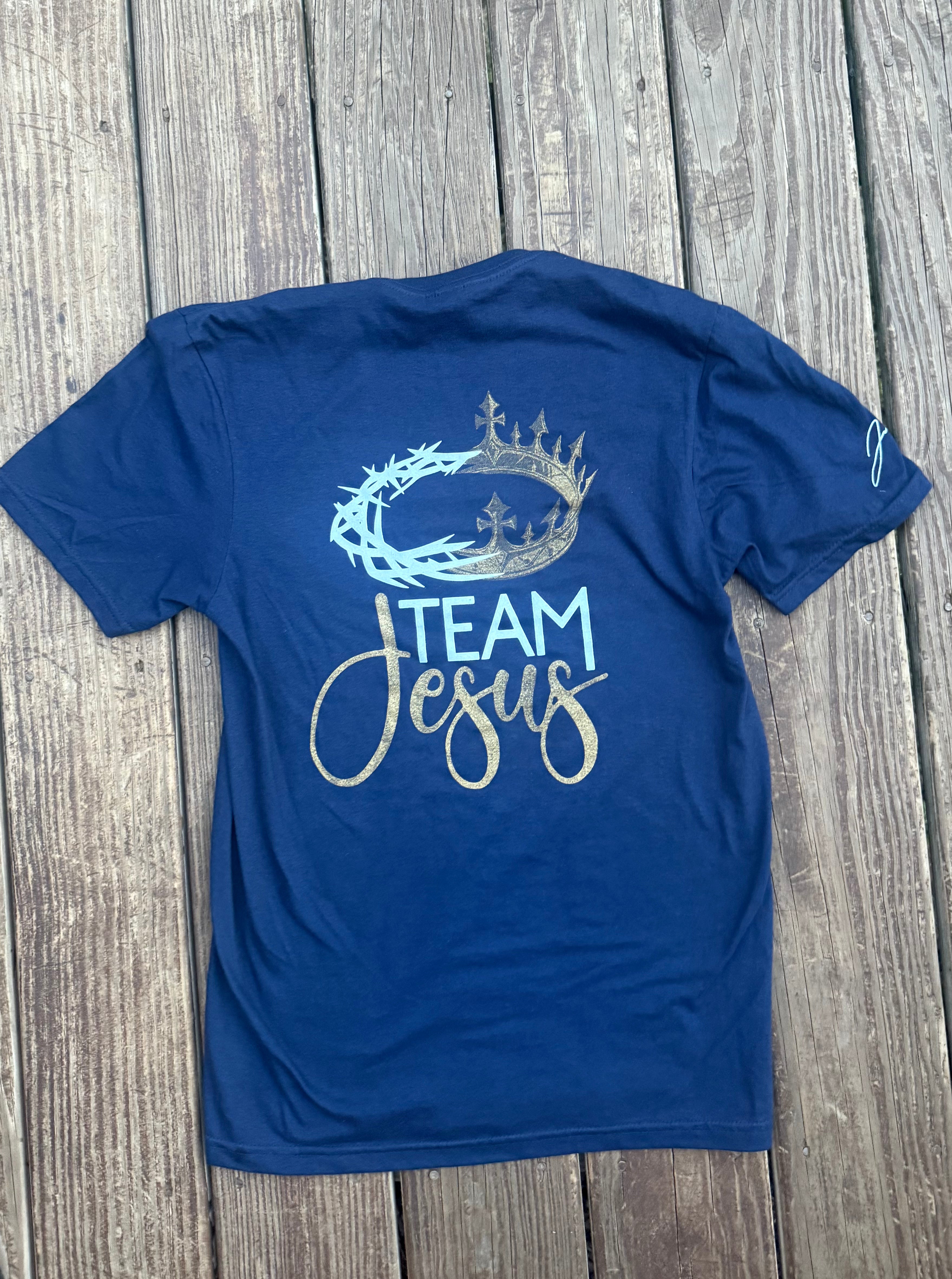Team Jesus Navy Shirt