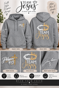 Team Jesus Grey Hoodie Phil 4:13